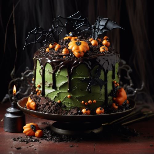 halloween torta