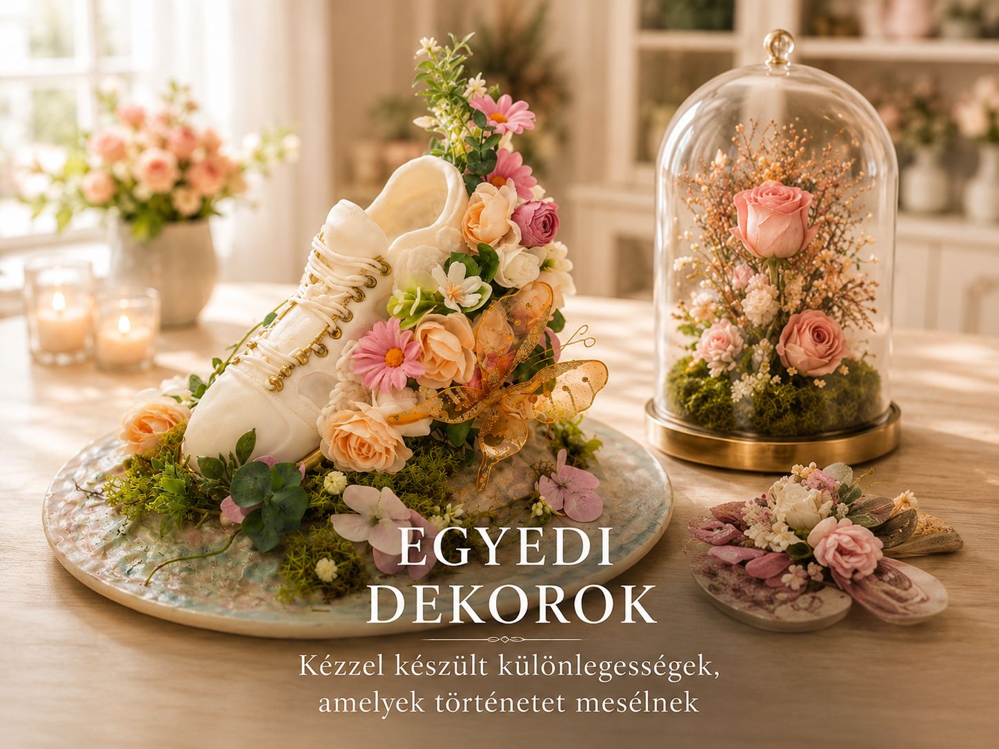 egyedi dekor